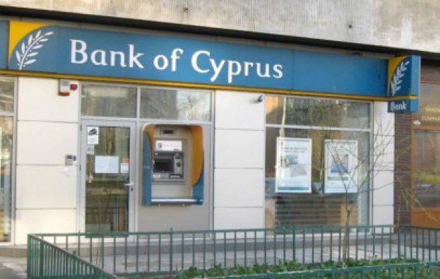 Bank of Cyprus - sucursala din România, mai rămâne închisă o zi